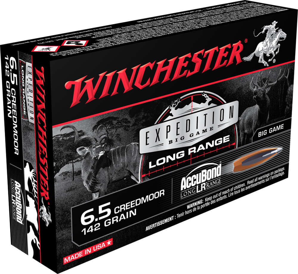 Ammunition Winchester Repeating Arms ZPAP M85 6.5Creedmoor WIN EX BIG GAME LR 142GR 6.5CREED ABLR 20/10